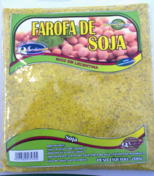 farofa de soja Q.Sabor